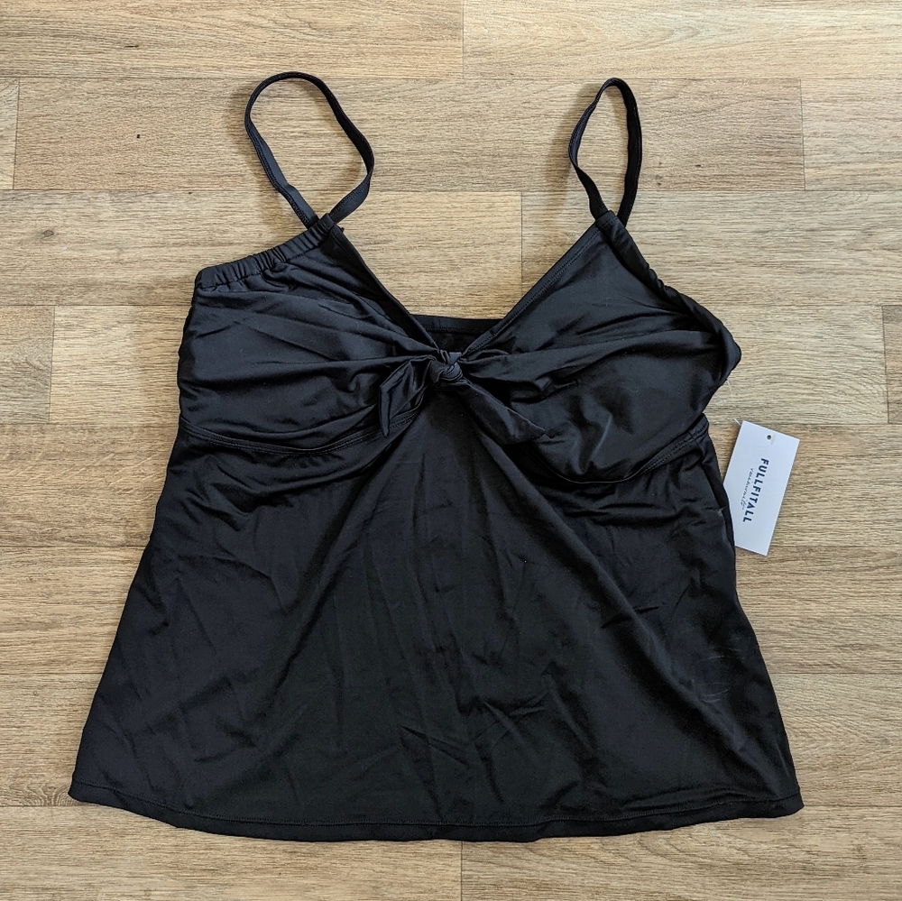 Black Women's Swim Top
